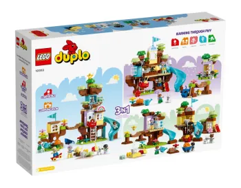Back of LEGO 3in1 Tree House set box