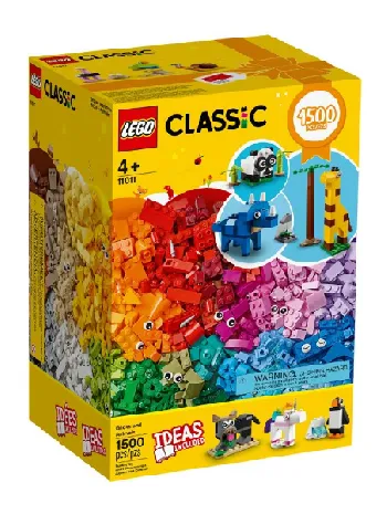 LEGO Bricks and Animals set