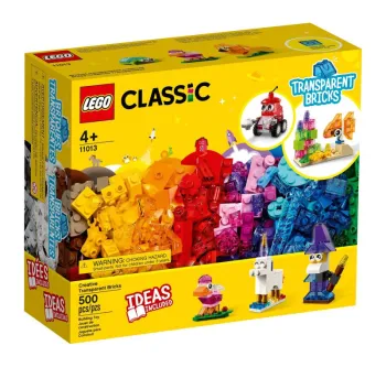 LEGO Creative Transparent Bricks set