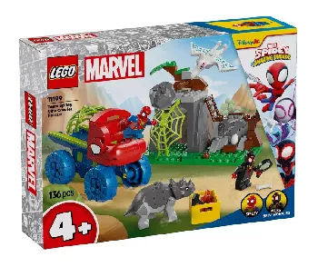 LEGO Team Spidey Dino Crawler Rescue set