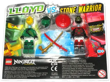 LEGO Lloyd vs. Stone Warrior set