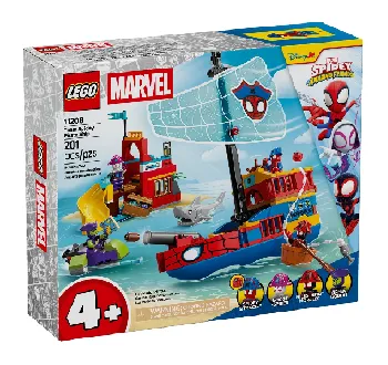 LEGO Team Spidey Pirate Ship set