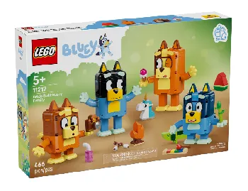 LEGO Brick-Built Bluey Family set