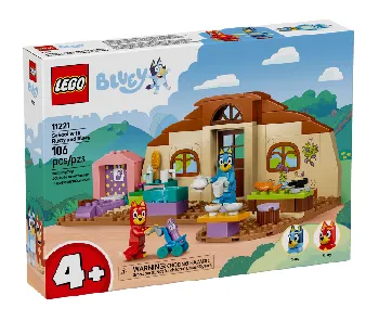 LEGO School with Rusty and Bluey set 11221-1 box