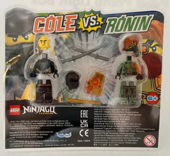 LEGO Cole vs. Ronin set