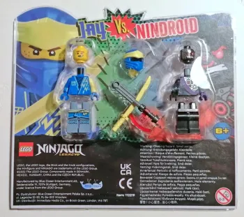 LEGO Jay vs. Nindroid set