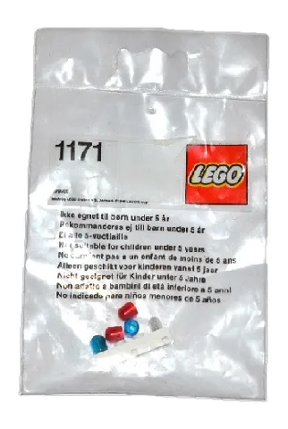 LEGO Lighting Brick with Red and Blue Globes set