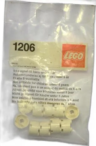 LEGO Round Bricks (2 x 2), White set