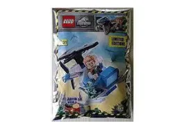 LEGO Owen with Helicopter set