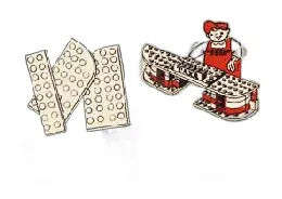 LEGO 4 x 8 Curved & 2 x 8 Plates set