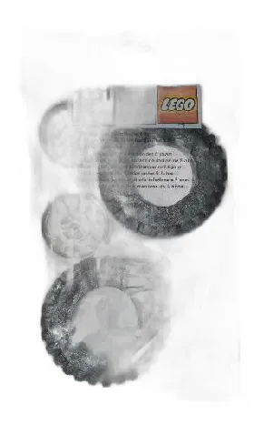 LEGO X-Large Tires & Hubs set