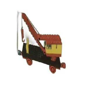 LEGO Mobile Crane (Plate Base) set