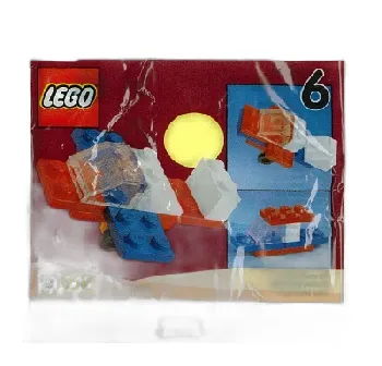 LEGO Advent Calendar 1998, Classic Basic (Day  6) - Airplane set box