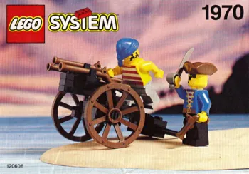 LEGO Pirate's Gun Cart set