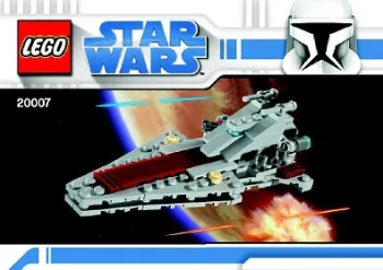 LEGO Republic Attack Cruiser set