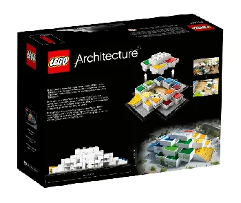 Back of LEGO LEGO House set box