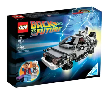 LEGO The DeLorean Time Machine set
