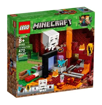 LEGO The Nether Portal set