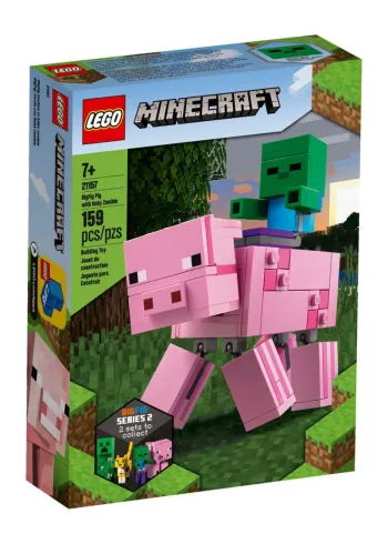 LEGO BigFig Pig with Baby Zombie set