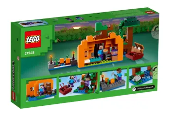 Back of LEGO The Pumpkin Farm set box