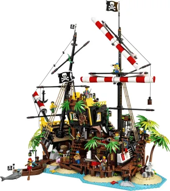 Back of LEGO Pirates of Barracuda Bay set box