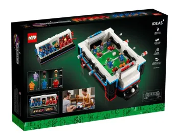 Back of LEGO Table Football set box