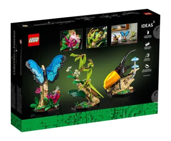 Back of LEGO Insects set box