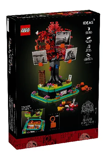 Back of LEGO Family Tree set box