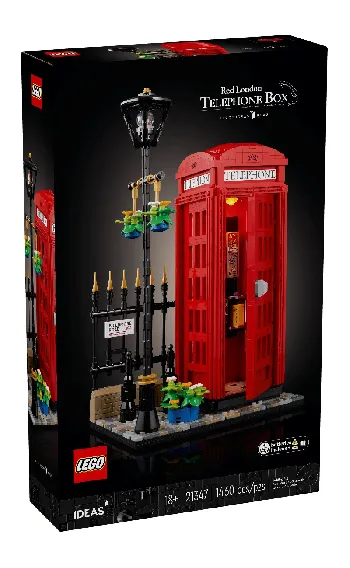 LEGO {Red London Telephone Box} set