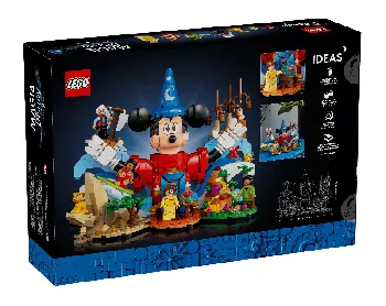 Back of LEGO Disney Magic set box