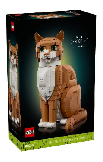 LEGO Orange Cat set