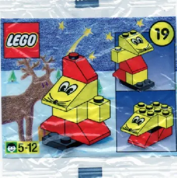 LEGO Advent Calendar 2000 (Day 19) - Christmas Bunny set box