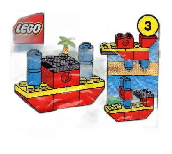 LEGO Advent Calendar 2000 (Day  3) - Ship set box