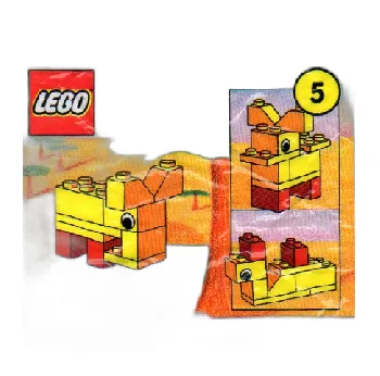 LEGO Advent Calendar 2000 (Day  5) - Elephant set box