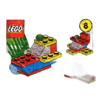 LEGO Advent Calendar 2000 (Day  8) - Boat set box