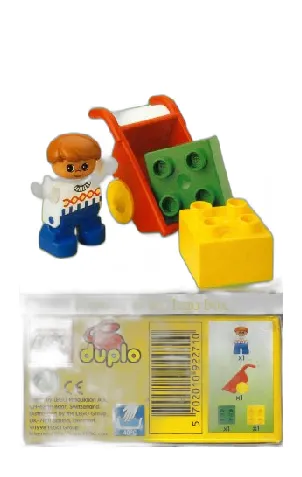 LEGO Boy with Barrow set