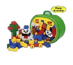 LEGO Basic Storage Unit (Green Suitcase) set