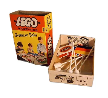 LEGO International Flags - Italy, Switzerland, Belgium, Germany, Netherlands set