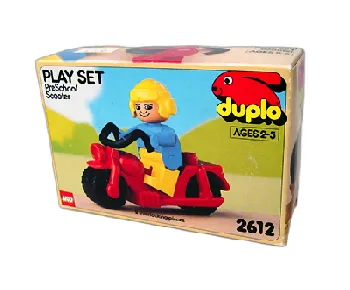 LEGO Motorbike & Rider (PreSchool Scooter) set