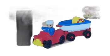 LEGO Car and Boat Vacation Trailer set