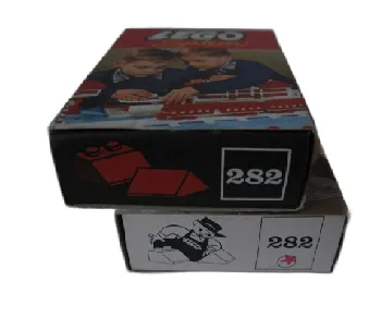 LEGO 2 x 2 Sloping Roof Bricks, Red set