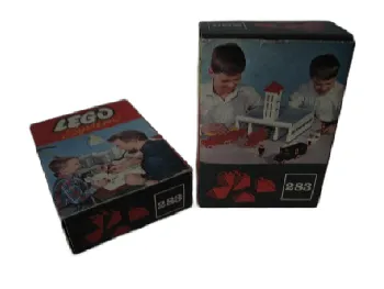 LEGO Sloping Ridge and Valley Bricks, Red set