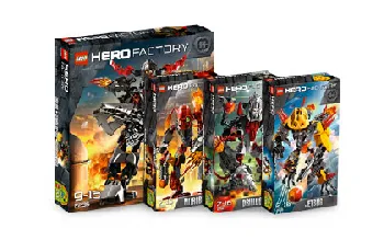 LEGO Hero Factory Fire Villains Collection set