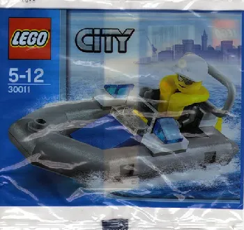 LEGO Police Dinghy set box