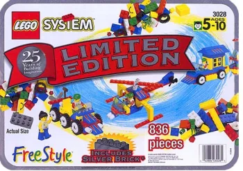 LEGO 25th Anniversary Silver Tub set
