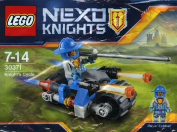 LEGO Knight's Cycle set