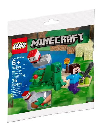 LEGO Steve and Creeper set