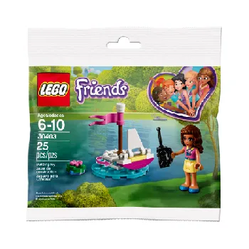 LEGO Olivia's Remote Control Boat set