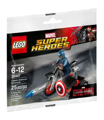 LEGO Captain America's Motorcycle set