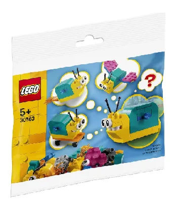 LEGO Build Your Own Snail With Superpowers set box